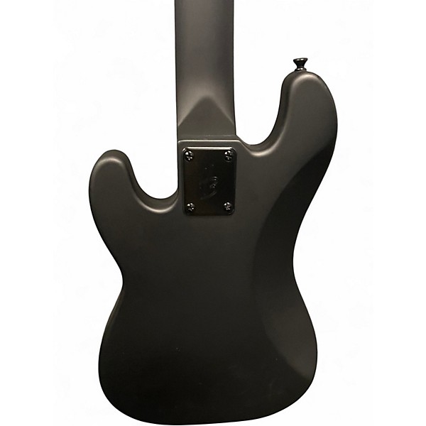 Used Harley Benton Standard Series Matte Black Electric Bass Guitar