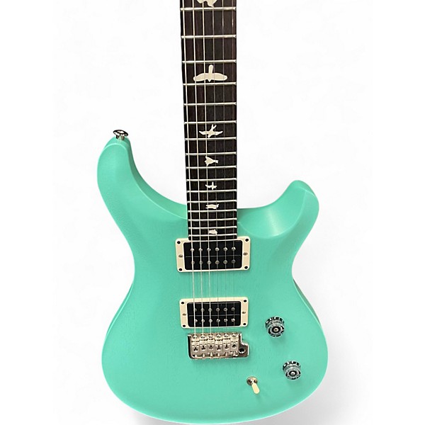 Used PRS CE24 Satin Nitro Seafoam Green Solid Body Electric Guitar
