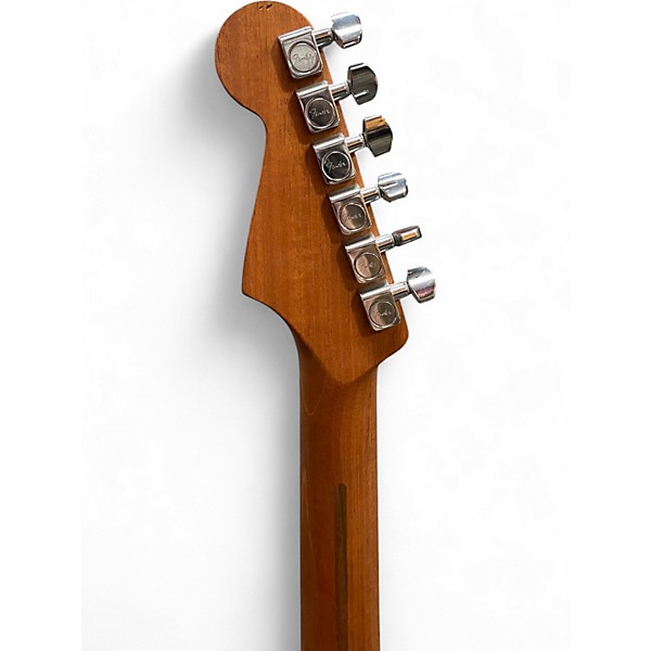 Used 2022 Fender American Acoustasonic Stratocaster Dakota Red Acoustic Electric Guitar