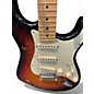 Used Fender American Deluxe Ash Stratocaster Aged Cherry Sunburst Solid Body Electric Guitar
