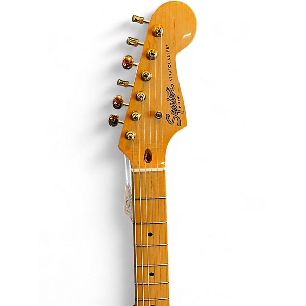 Used Squier Classic Vibe 1950S Stratocaster White Blonde Solid Body Electric Guitar