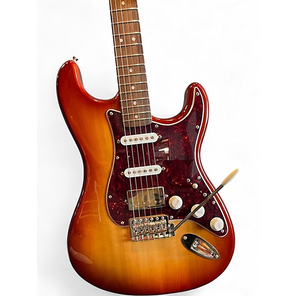 Used Squier Classic Vibe Stratocaster AGED SIENNA BURST Solid Body Electric Guitar