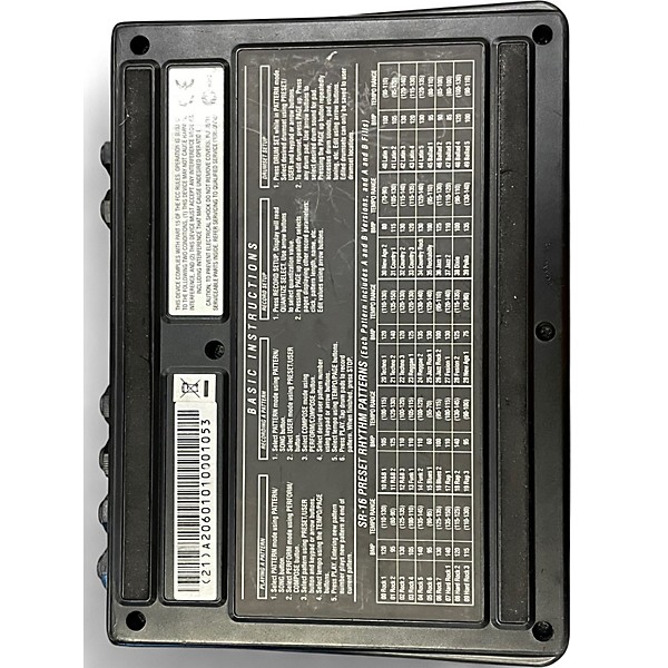 Used Alesis SR16 Drum Machine