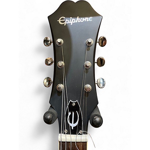 Used 2020s Epiphone Casino Worn olive drab Hollow Body Electric Guitar