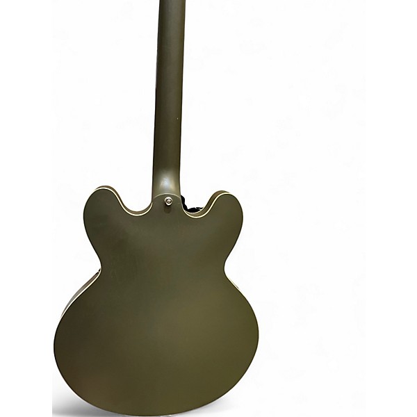 Used 2020s Epiphone Casino Worn olive drab Hollow Body Electric Guitar