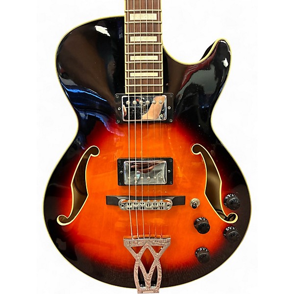 Used Ibanez AG75 Artcore Vintage Sunburst Hollow Body Electric Guitar