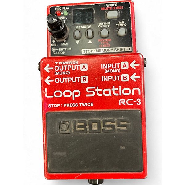 Used BOSS RC3 Loop Station Pedal