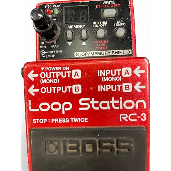 Used BOSS RC3 Loop Station Pedal
