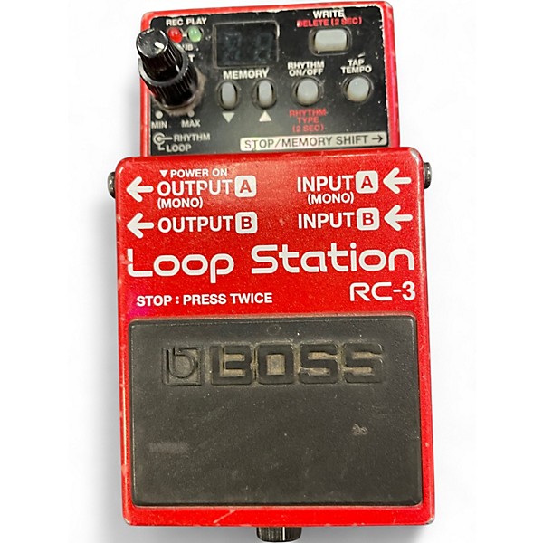 Used BOSS RC3 Loop Station Pedal