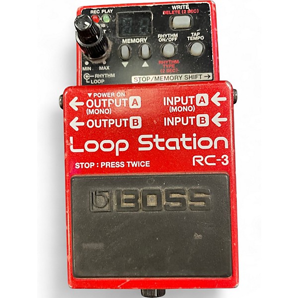 Used BOSS RC3 Loop Station Pedal