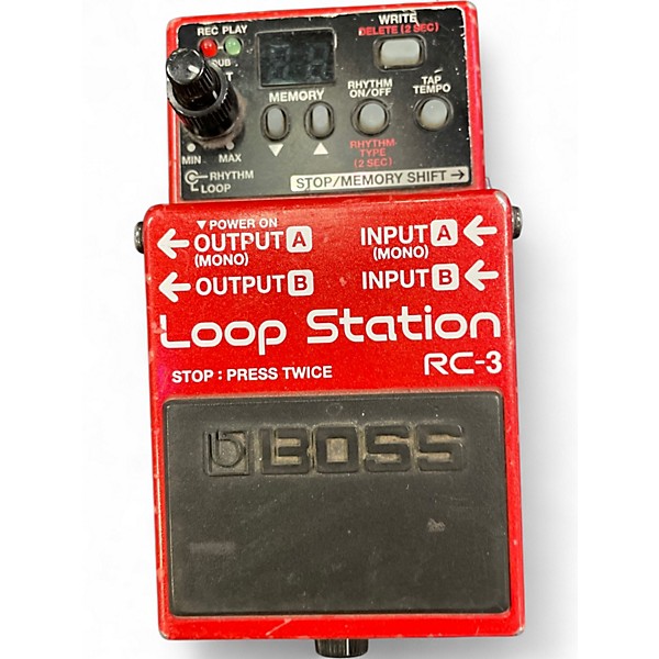 Used BOSS RC3 Loop Station Pedal