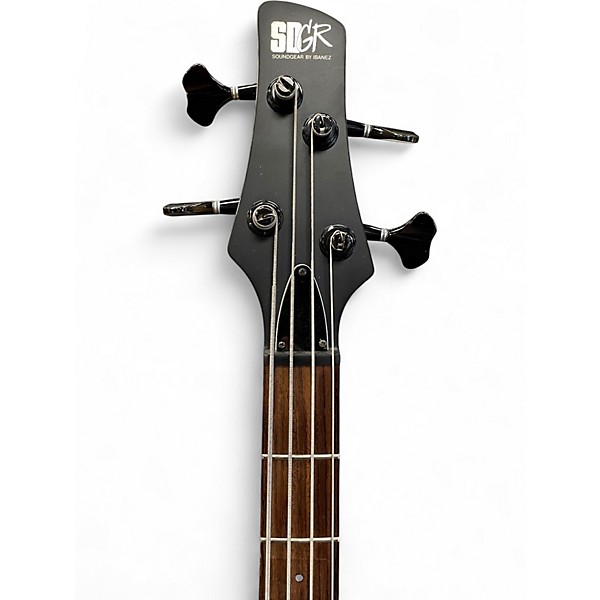 Vintage 1990s Ibanez SDGR SR800 Trans Red Electric Bass Guitar