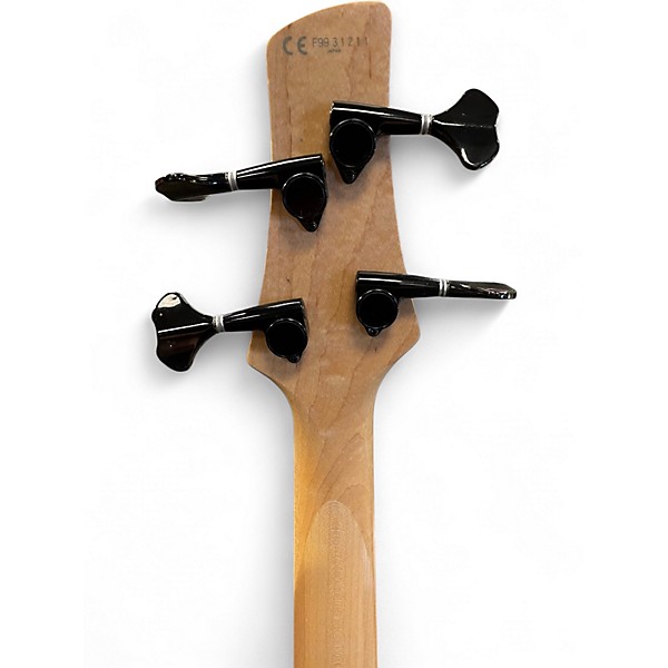 Vintage 1990s Ibanez SDGR SR800 Trans Red Electric Bass Guitar