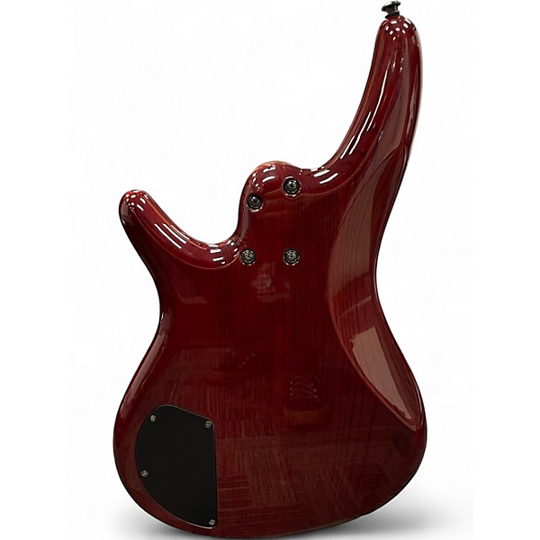 Vintage 1990s Ibanez SDGR SR800 Trans Red Electric Bass Guitar