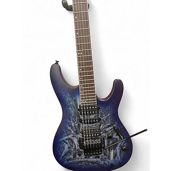 Used Ibanez S770P S Series COSMIC BLUE FROZEN MATTE Solid Body Electric Guitar