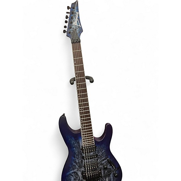 Used Ibanez S770P S Series COSMIC BLUE FROZEN MATTE Solid Body Electric Guitar