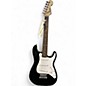 Used Squier Mini Affinity Stratocaster Black and White Electric Guitar thumbnail