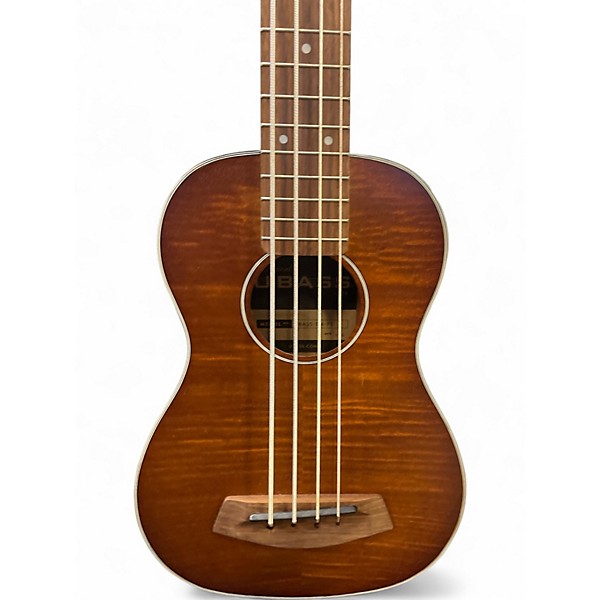 Used Kala Ubass-EM-FS Brown Ukulele
