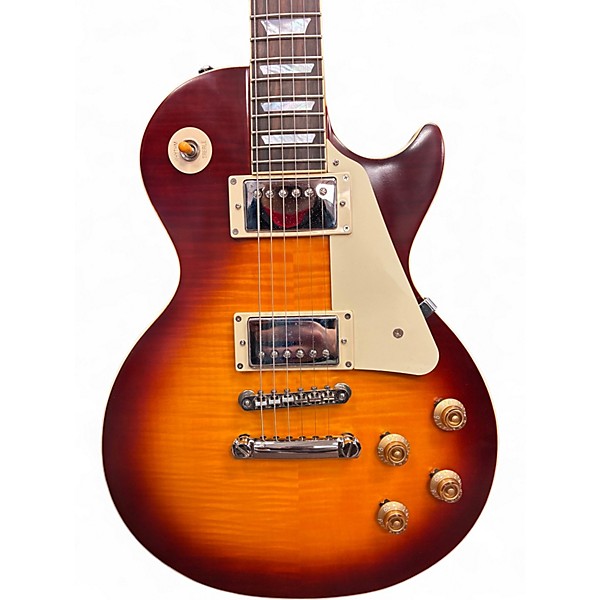 Used Epiphone Inspired by Gibson Custom 1959 Les Paul Standard Tobacco Burst Solid Body Electric Guitar
