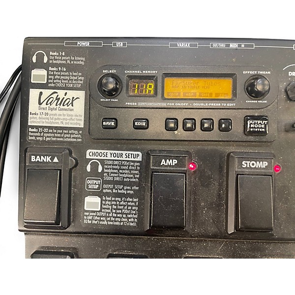 Used Line 6 Pod XT Live Amp Modeler Effect Processor