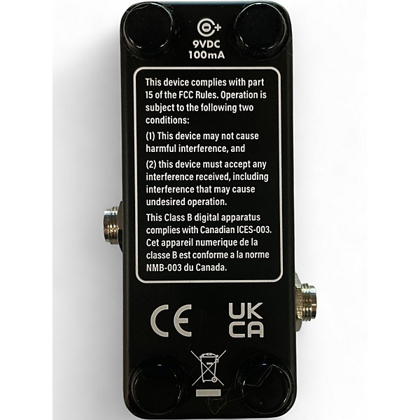 Used Electro-Harmonix oceans 3-verb Effect Pedal