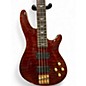 Used Schecter Guitar Research C4 4 String Amber Electric Bass Guitar