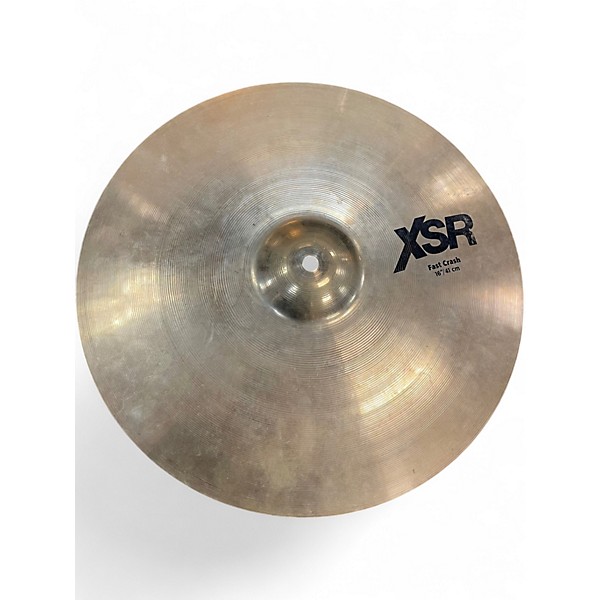 Used Sabian 16in xsr fast crash Cymbal