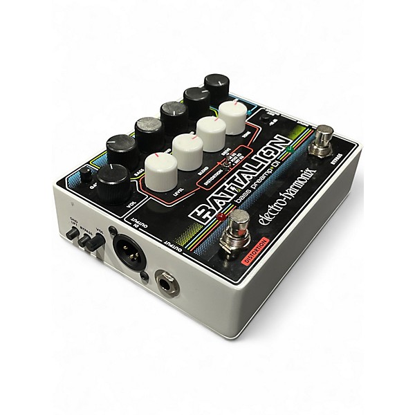 Used Electro-Harmonix Battalion Bass Preamp and DI Pedal Bass Effect Pedal