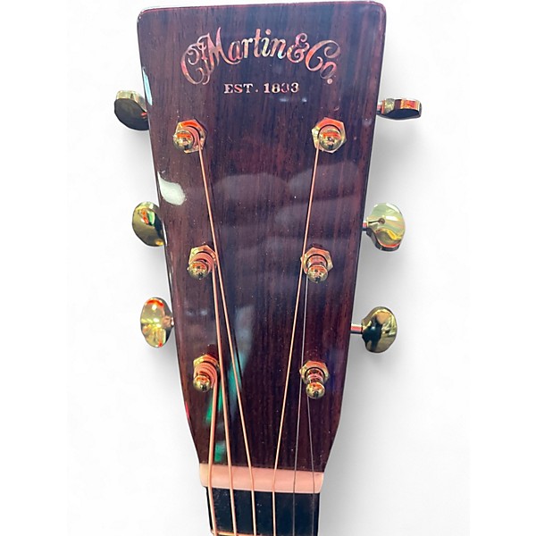 Used 2024 Martin D28 Modern Deluxe Natural Acoustic Guitar