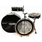 Used DW 3 Piece Performance Series Black and Silver Drum Kit thumbnail
