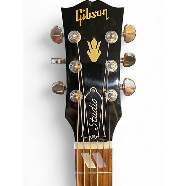 Used 2022 Gibson Hummingbird Studio Walnut Honey Burst Acoustic Electric Guitar