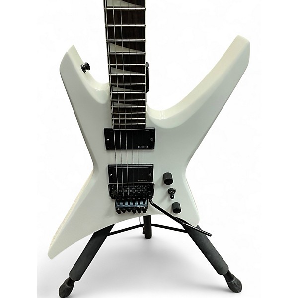 Used Jackson JS32 Warrior Snow White Solid Body Electric Guitar