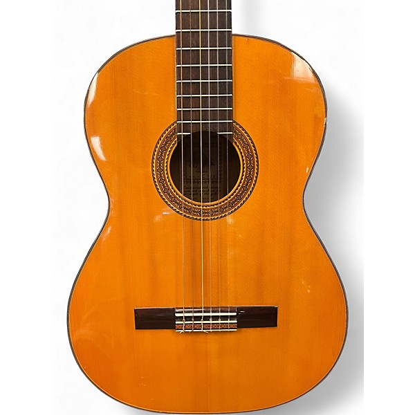 Used Takamine C128 Natural Classical Acoustic Guitar