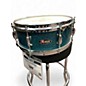 Used Pearl 14X5.5 1974 Snare 14 x 5.5 Japanese Blue Sparkle Drum thumbnail