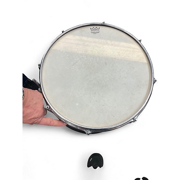 Used Pearl 14X5.5 1974 Snare 14 x 5.5 Japanese Blue Sparkle Drum