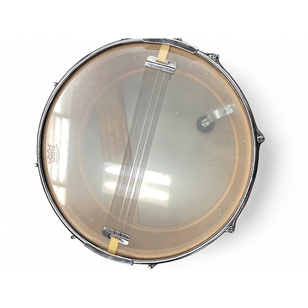 Used Pearl 14X5.5 1974 Snare 14 x 5.5 Japanese Blue Sparkle Drum