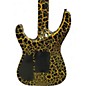 Used Jackson Soloist SL3 DX Yellow/black crackle Solid Body Electric Guitar