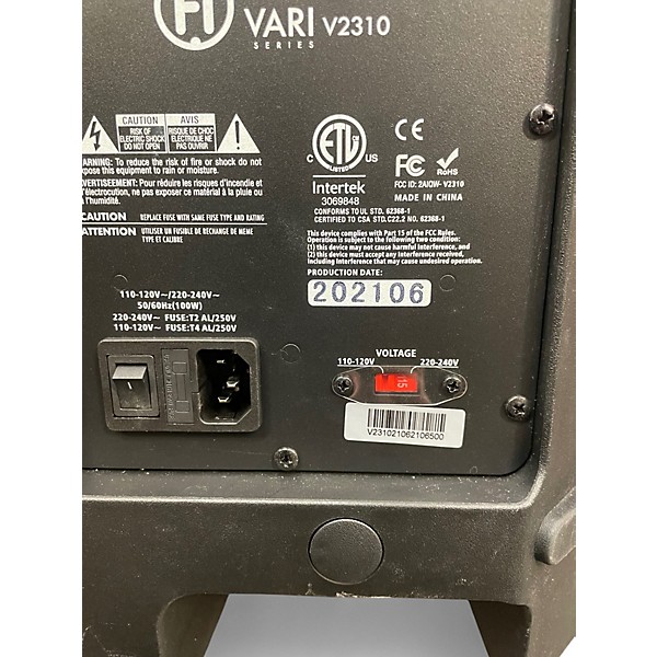Used Harbinger v2310 Powered Speaker