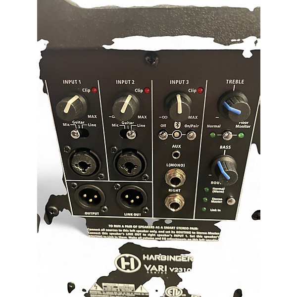 Used Harbinger v2310 Powered Speaker