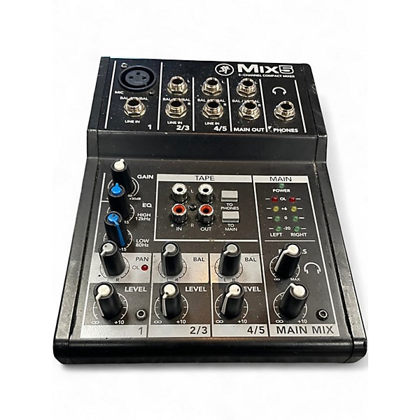 Used Mackie MIX5 Unpowered Mixer