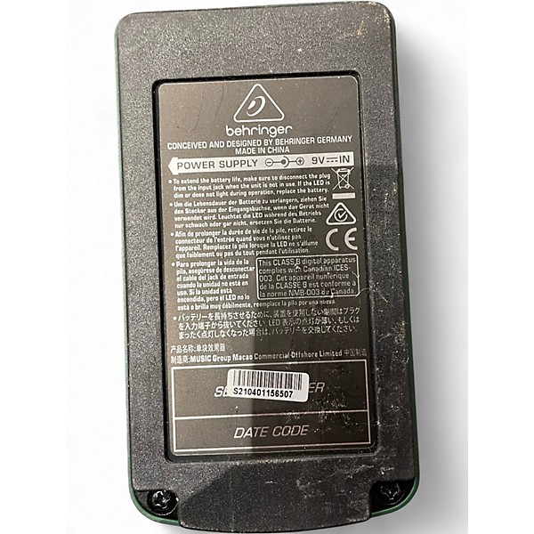 Used Behringer UV300 Ultra Vibrato Effect Pedal