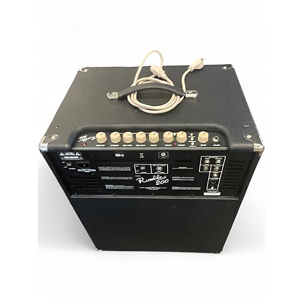 Used Fender RUMBLE 200 Bass Combo Amp