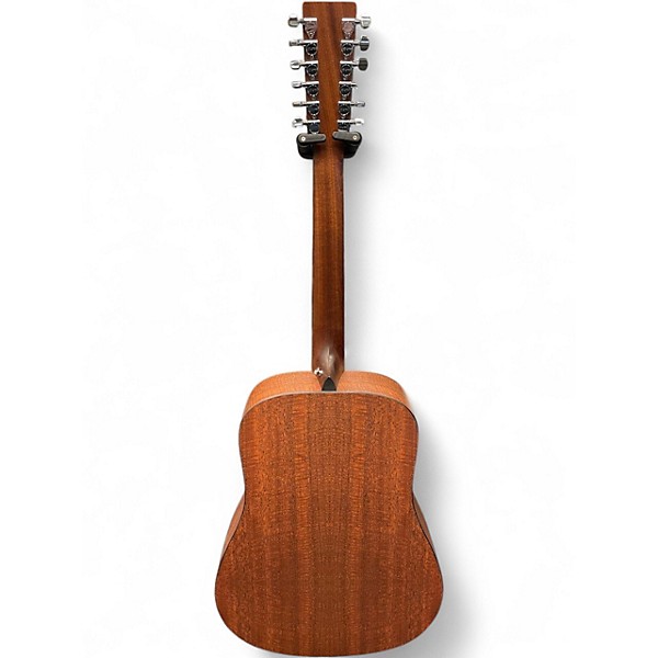 Used Martin DX2E 12-String Natural 12 String Acoustic Electric Guitar