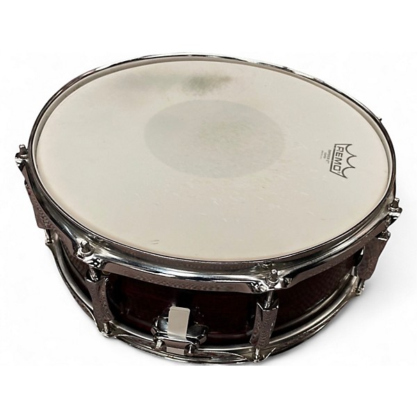 Used Pearl 14X5.5 SST SPECIAL EDITION QUILT RED WRAP Drum