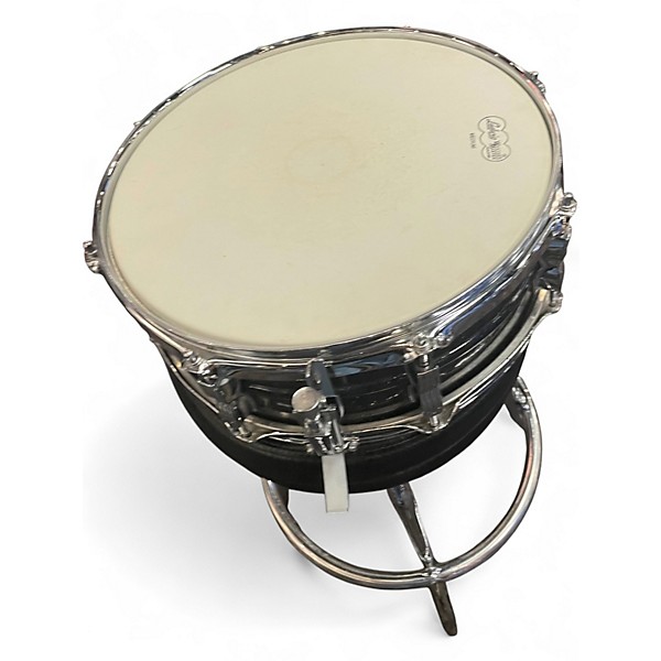 Used Ludwig 4.5X14 BLACKROLITE BLACK SPARKLE Drum