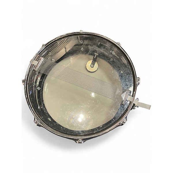 Used Ludwig 4.5X14 BLACKROLITE BLACK SPARKLE Drum