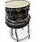 Used DW 10in COLLECTOR'S SERIES Black and Silver Drum