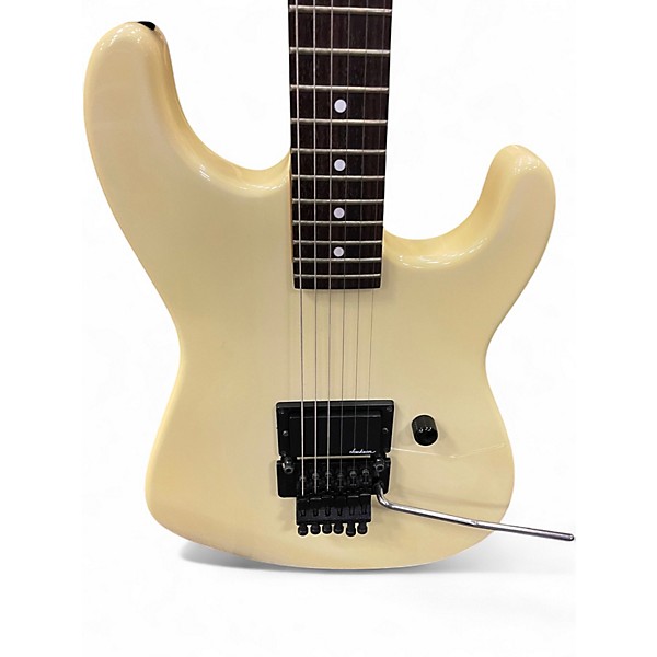 Used Charvel model 2 Pearl White Solid Body Electric Guitar