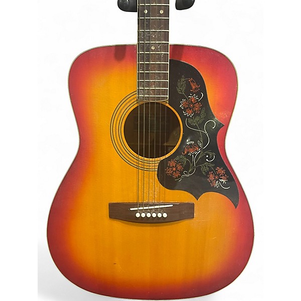 Vintage 1975 Yamaha FG295S 2 Color Sunburst Acoustic Guitar