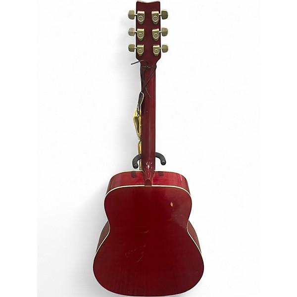 Vintage 1975 Yamaha FG295S 2 Color Sunburst Acoustic Guitar